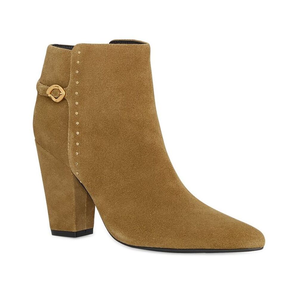 Rebecca Minkoff Darrenbty Suede Bootie, Brown - Picture 1 of 3